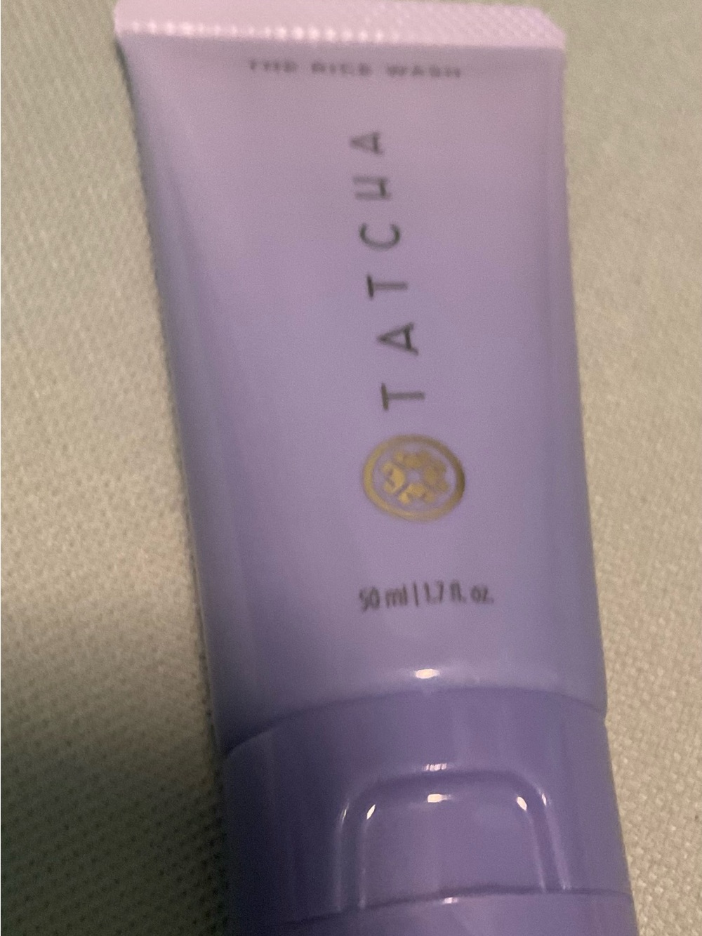 Tatcha The Rice Wash Cleanser in Lavender-Toned Packaging New 50 ml